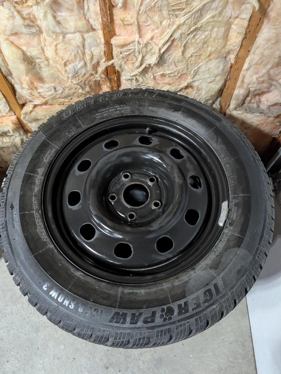 (4)-225/65R17 Winter Tires/Rims 2019 Dodge Grand Caravan TPMS image indicator(7)