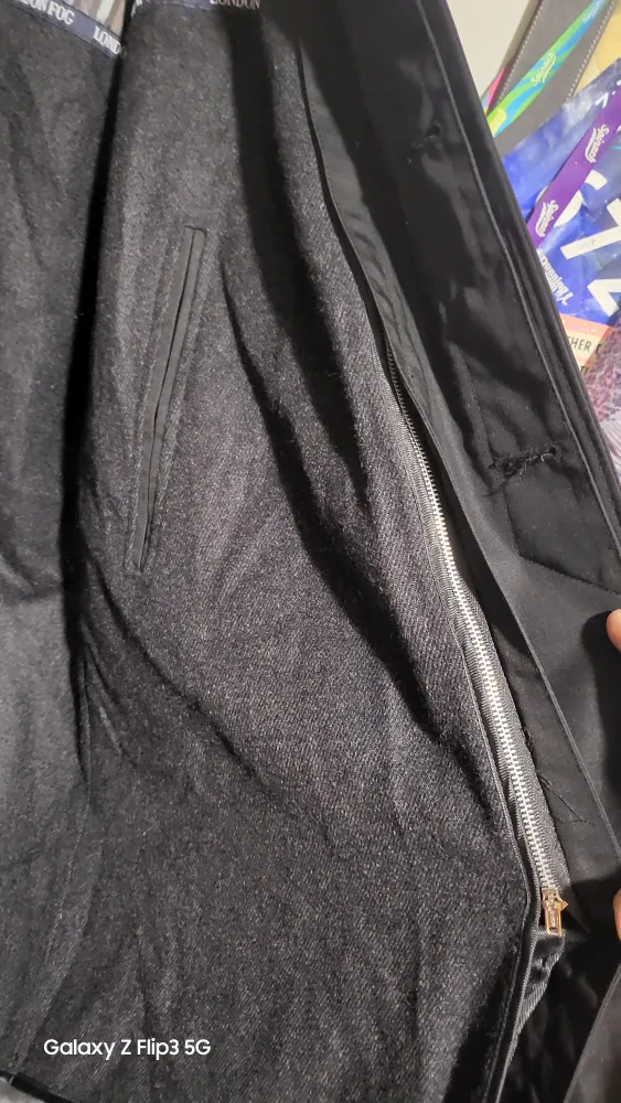 🥕London Fog Black Coat Size 44 image indicator(4)