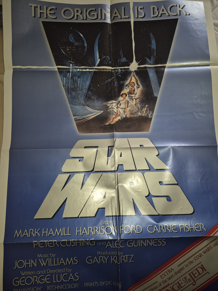 Star Wars: Revenge of the Jedi Original Movie Poster