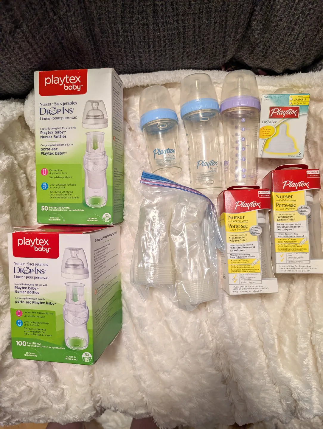 Playtex Baby Bottles & Drop-Ins Liners thumbnail