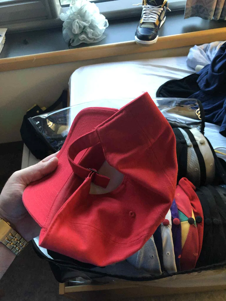 Nike Red Baseball Cap - One Size thumbnail