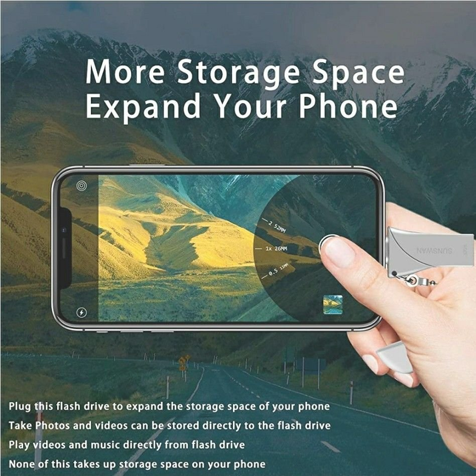 USB Flash Drives for iPhone Thumb Dirves 32GB Photo - photo 2