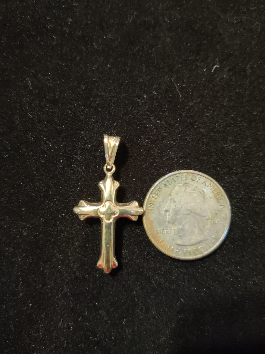 Cross Pendant 10k solid gold