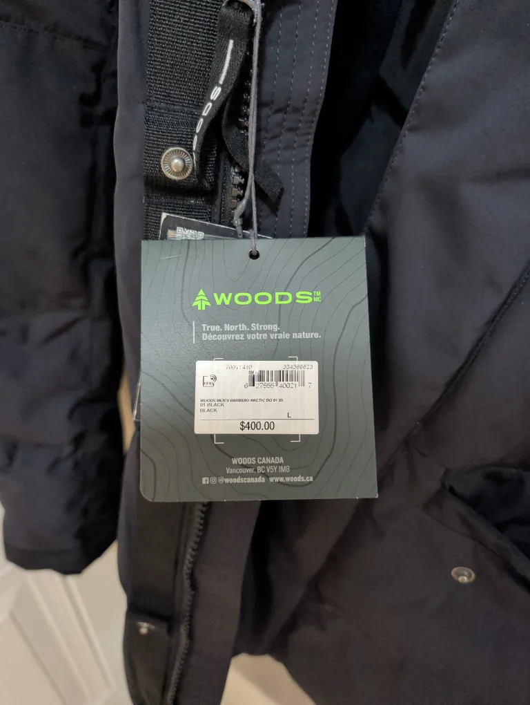 Woods Barbeau Arctic Down Parka - Size L image indicator(4)