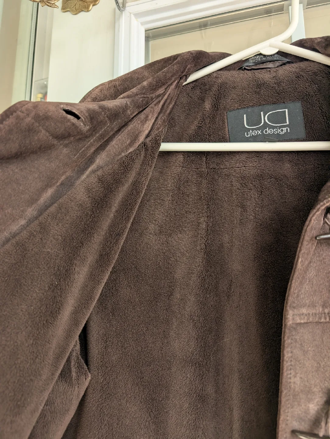 Utex Design Brown Leather Jacket image indicator(2)