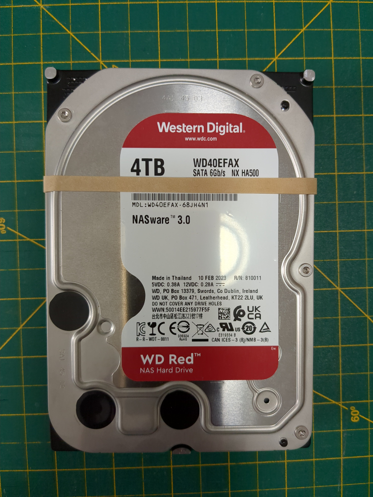 2 Western Digital WD Red 4TB NAS Hard Drive