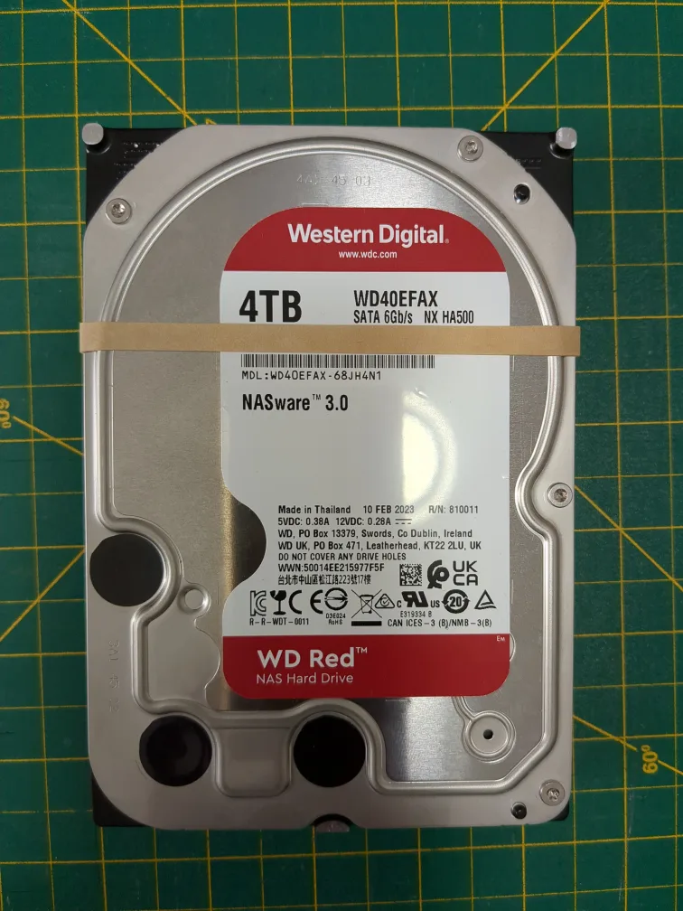 2 Western Digital WD Red 4TB NAS Hard Drive thumbnail