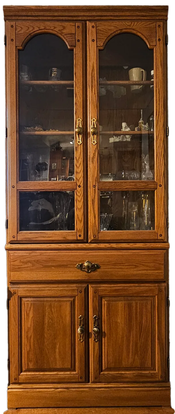 Wooden China Cabinet