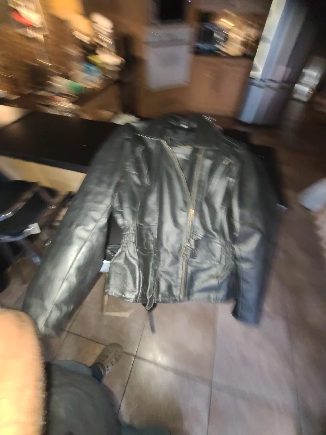 Black Leather Jacket - 2002 Collection image indicator(4)