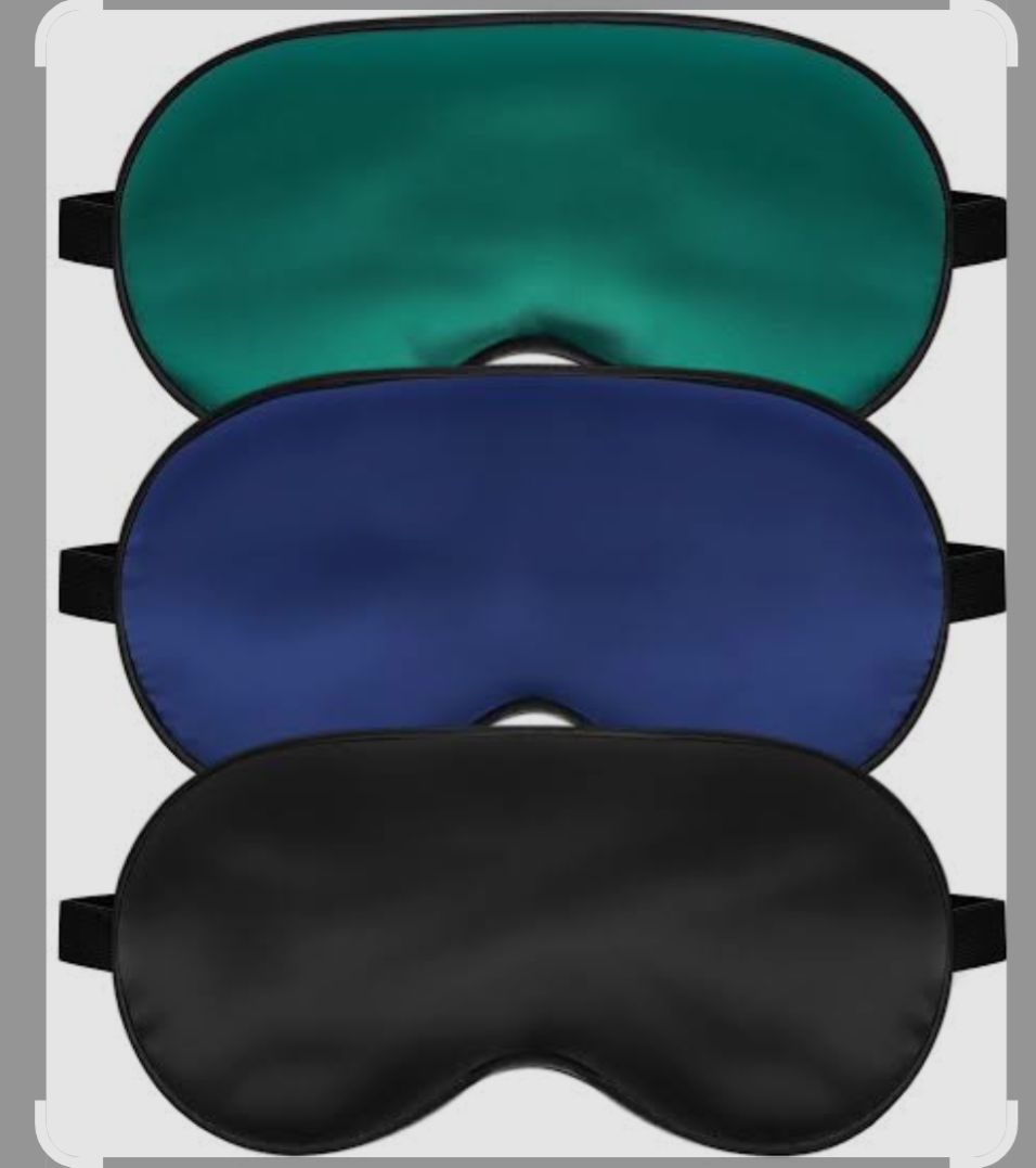 Silk Sleep Mask - Black