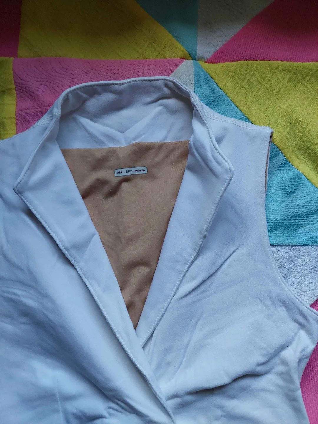 white Lululemon babydoll tank top image indicator(3)