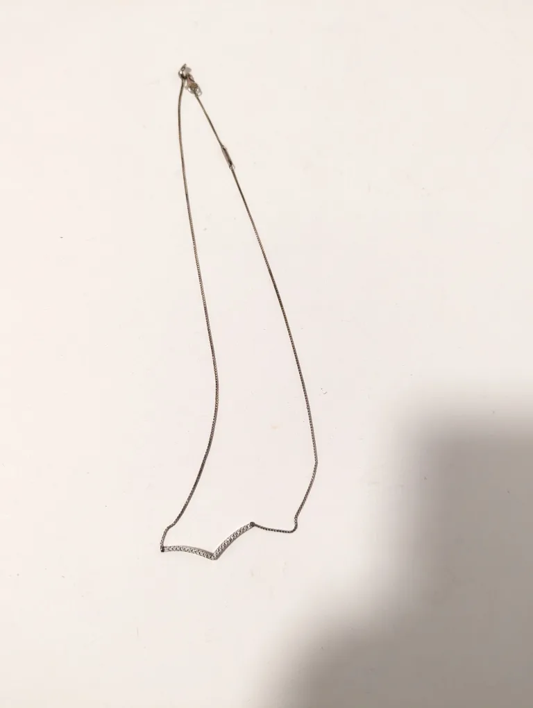 Pandora Silver Wishbone Necklace image indicator(2)