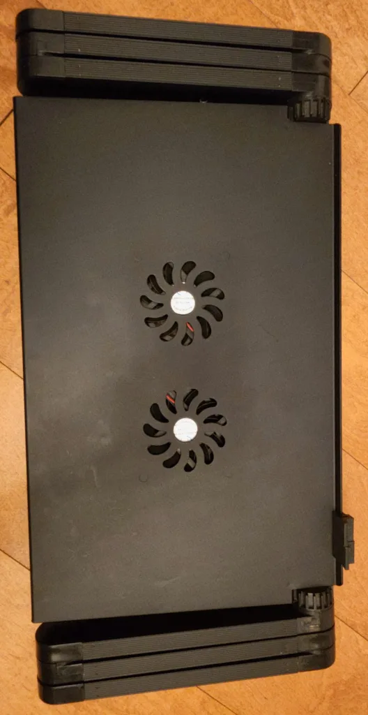 Adjustable Laptop Desk Stand - Black image indicator(2)