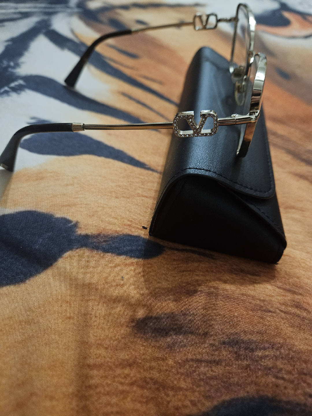 Valentino Gold Frame Eyeglasses - photo 2