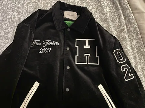 Hudson Free Thinkers 2002 Varsity Jacket