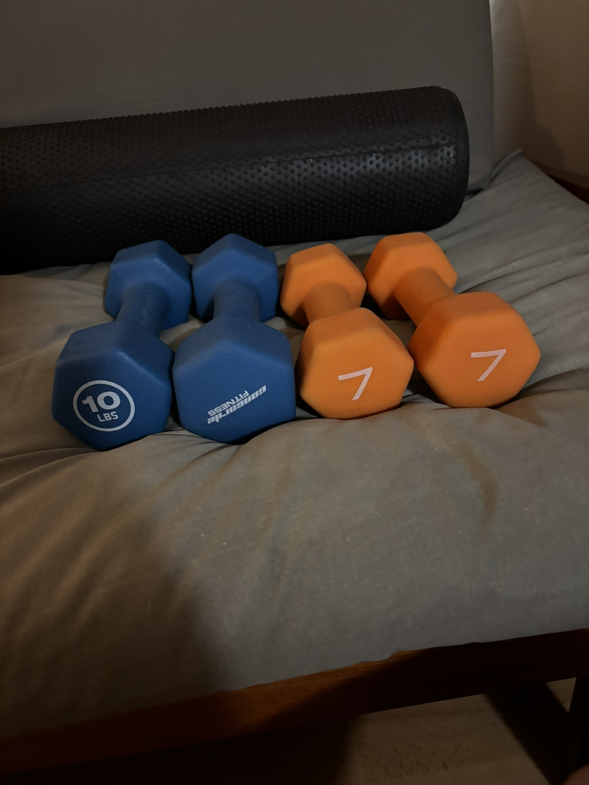 7 pound Dumbbells