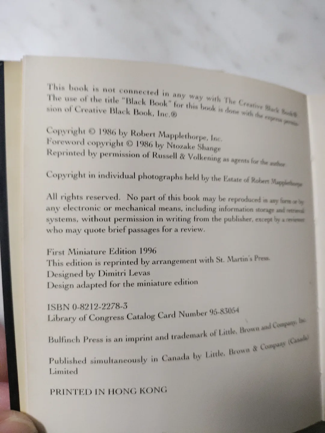 Robert Mapplethorpe - Black Book Mini image indicator(3)