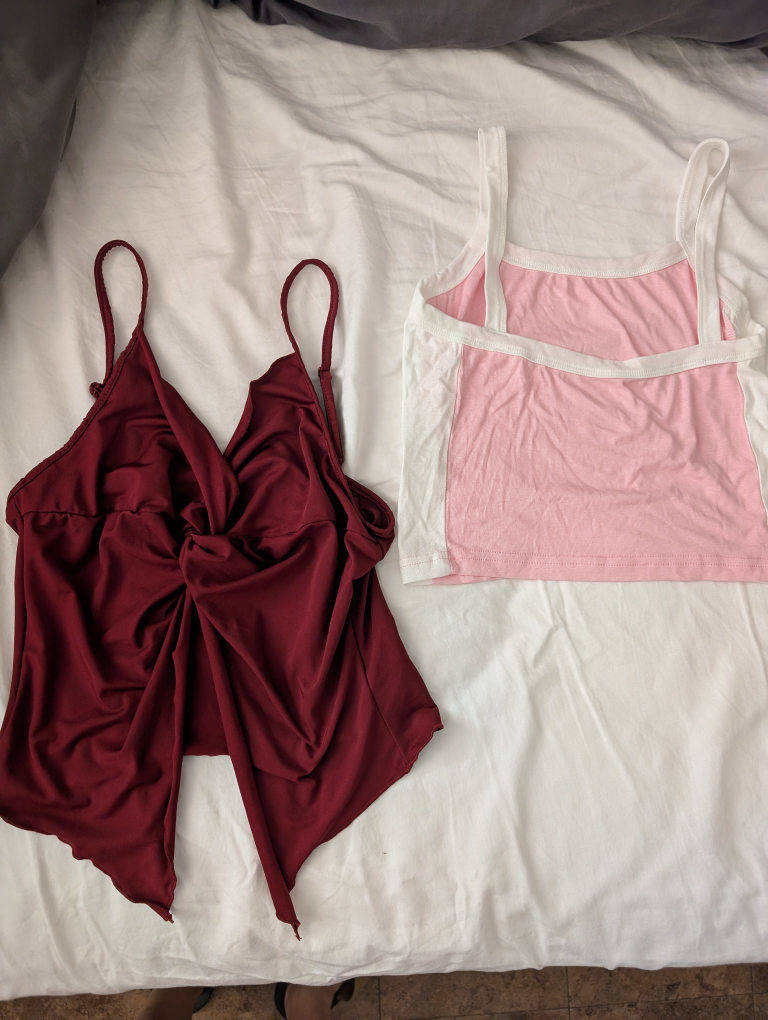 Shein Tank Tops Crop Tops - Size M