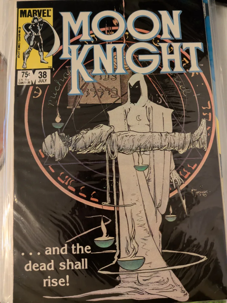 Moon Knight #38 Marvel Comic Book thumbnail