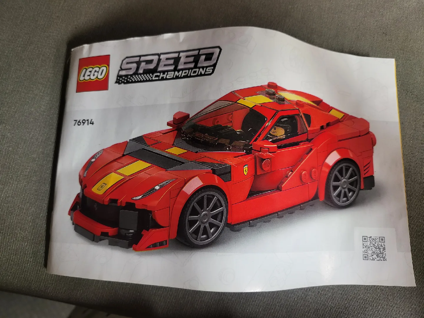 BOX AND INSTRUCTION BOOK ONLY. LEGO thumbnail