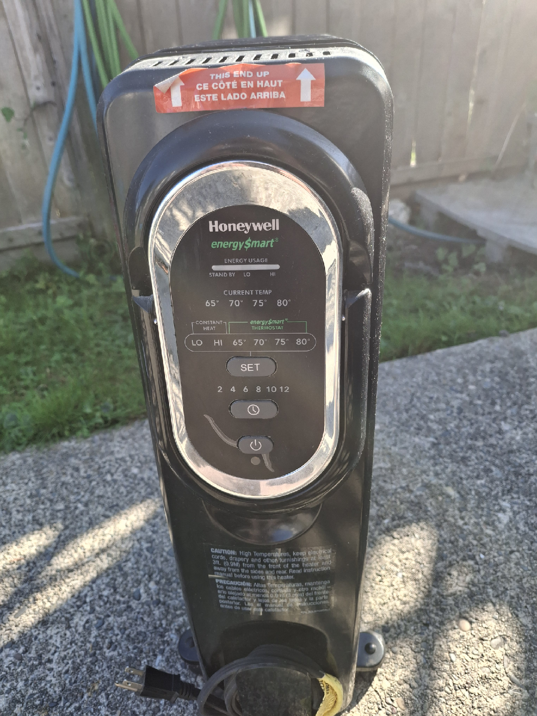 Honeywell EnergySmart Radiator Heater - photo 3