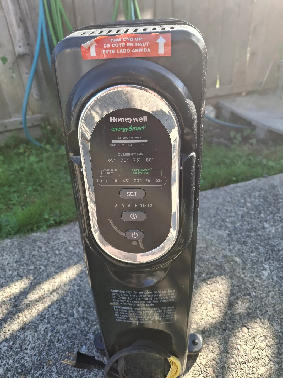 Honeywell EnergySmart Radiator Heater image indicator(3)