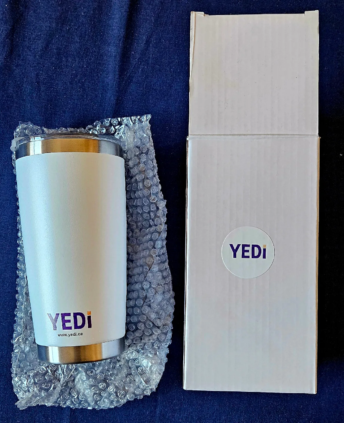 Yedi White Tumbler New ✨️ thumbnail