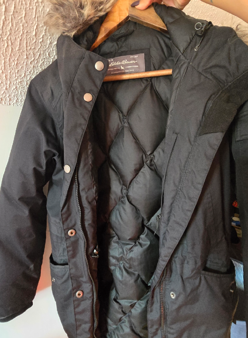 🥕Eddie Bauer Black Winter Parka - photo 4