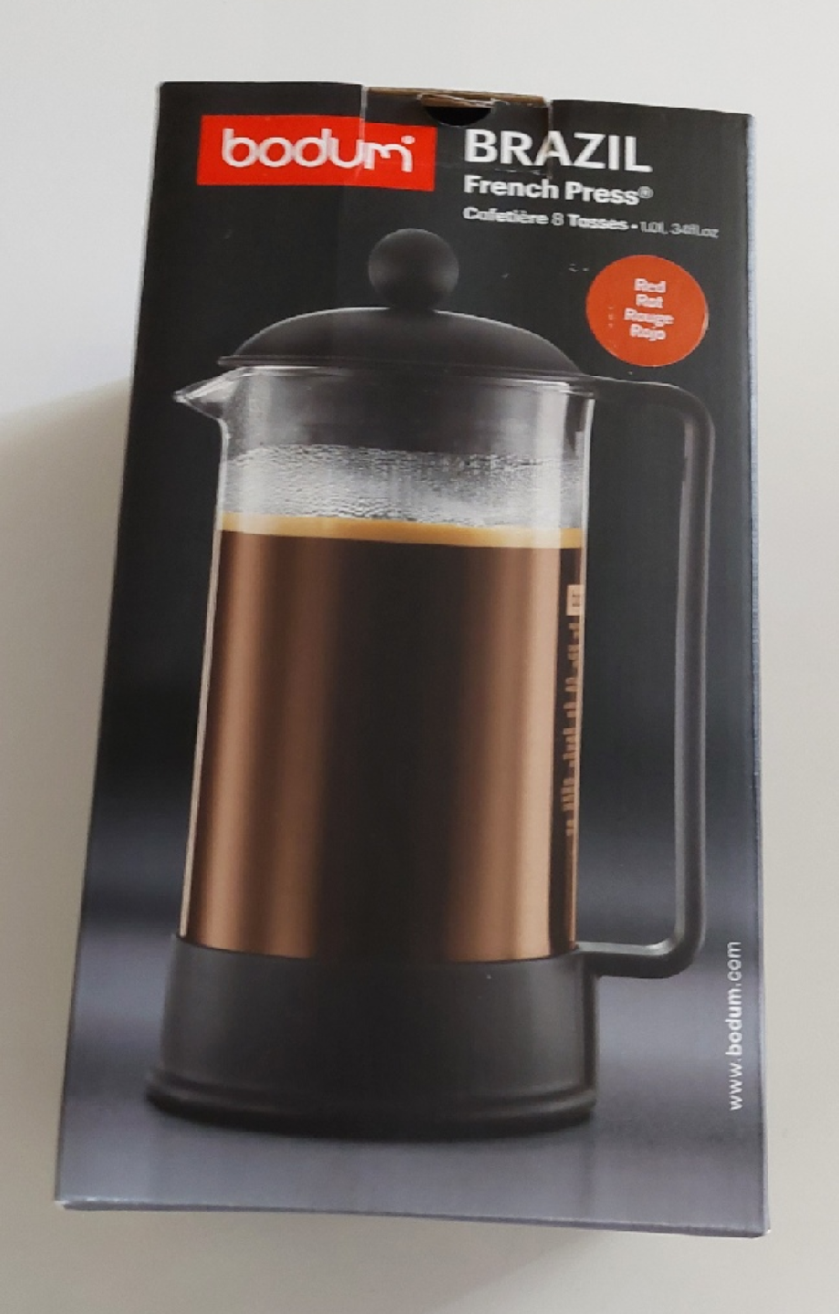 Bodum Brazil French Press - 8-Cup / 34 oz - photo 4