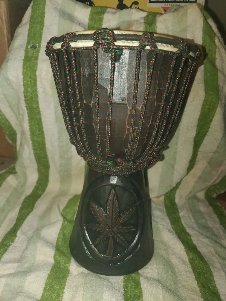 Hand Carved Djembe Drum 🥕 image indicator(2)