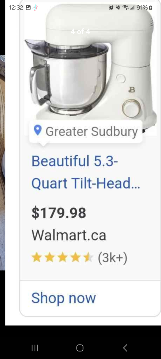 Beautiful 5.3-Quart Tilt-Head Stand Mixer - photo 4