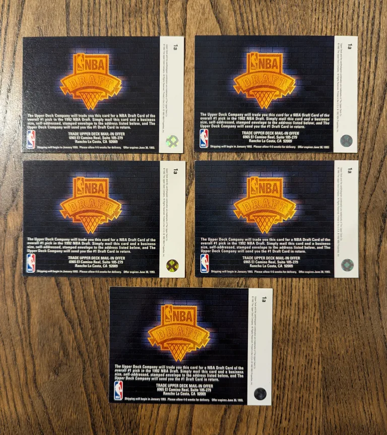 NBA Draft Cards - Upper Deck 1993 image indicator(2)