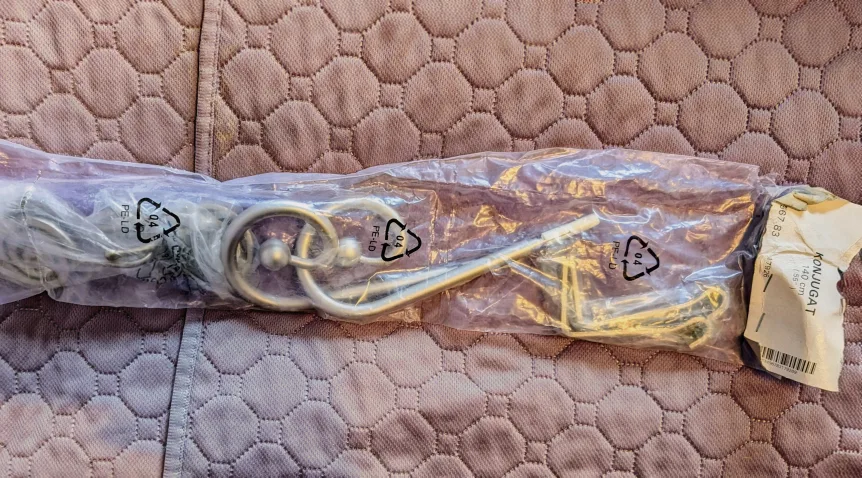 KONUAGAT Curtain Rod Hardware Set - New image indicator(4)