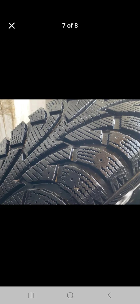 Set of 4 HANKOOK winter tires rims  (215 65 16) image indicator(7)