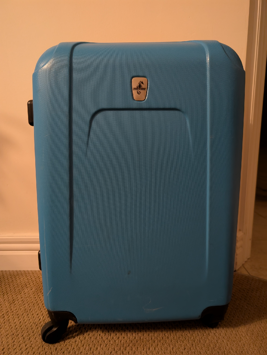 Heys Expandable Carry-on Luggage - Blue