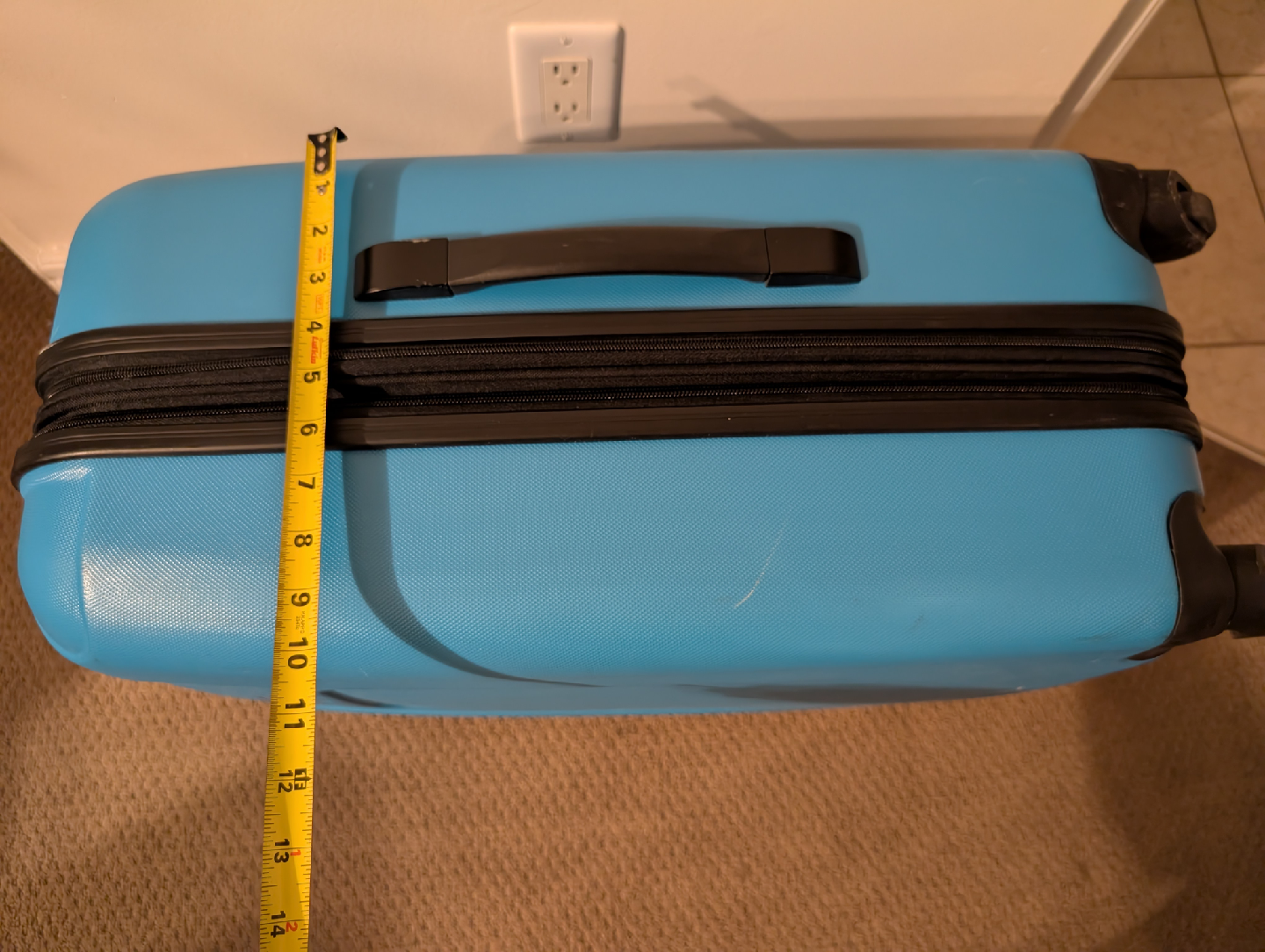 Heys Expandable Carry-on Luggage - Blue - photo 4