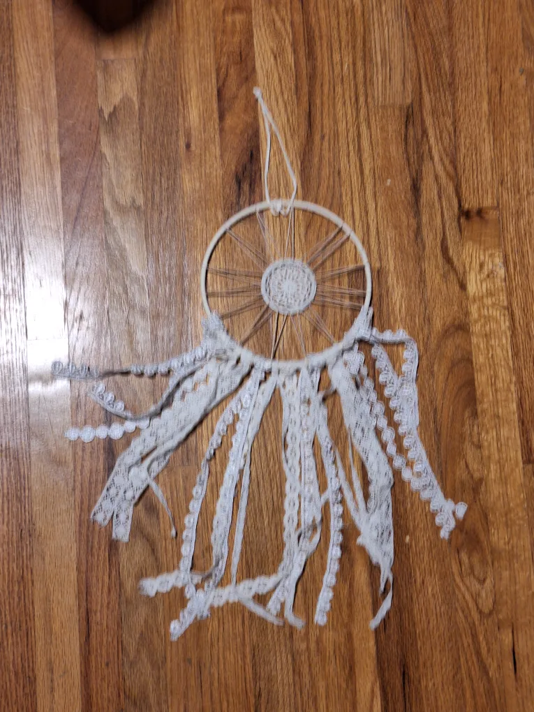 White Dream Catcher thumbnail