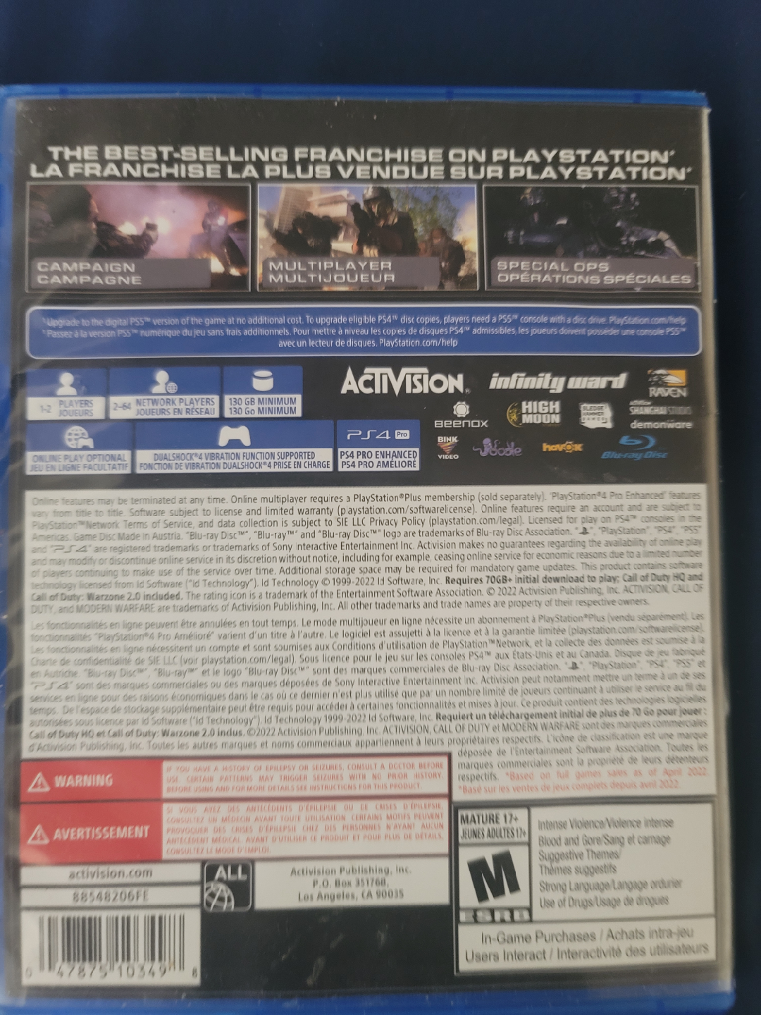 *Need gone * Modern Warfare II Cross-Gen Edition PS4/PS5 - photo 4