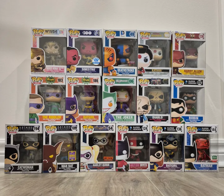 Funko Pop ! DC Heros thumbnail