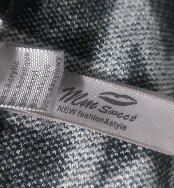 Mm Sweet Black Warm Poncho - New Fashion & Style image indicator(3)