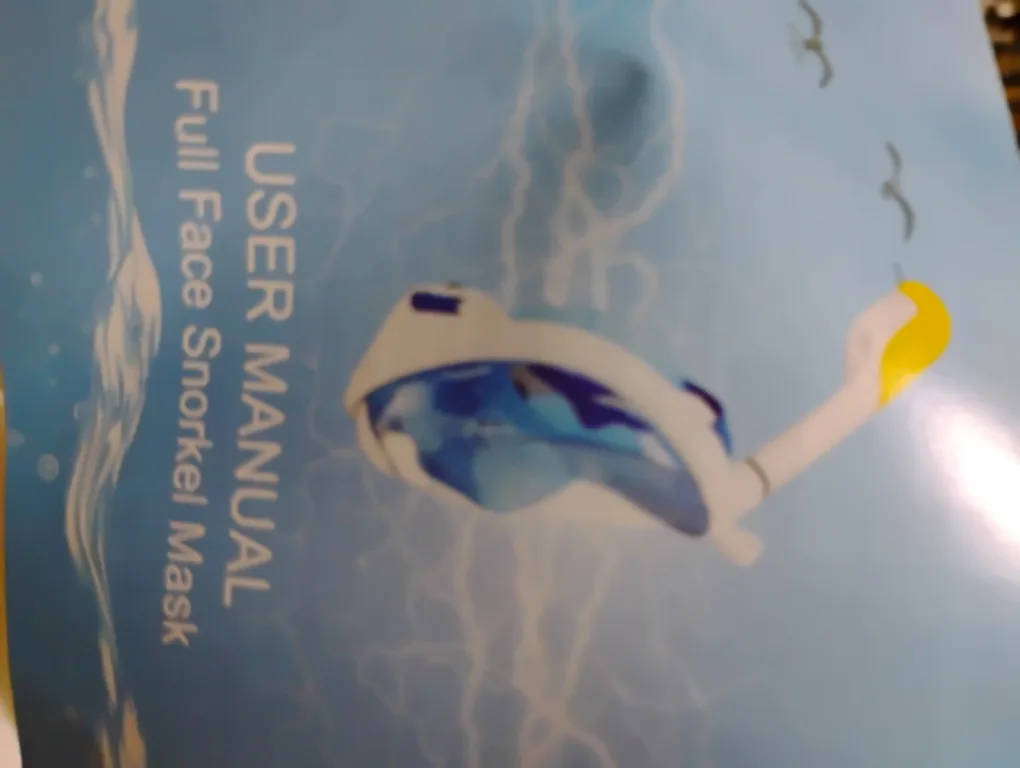 Free Breath Full Face Snorkel Mask - Grey L/XL image indicator(5)