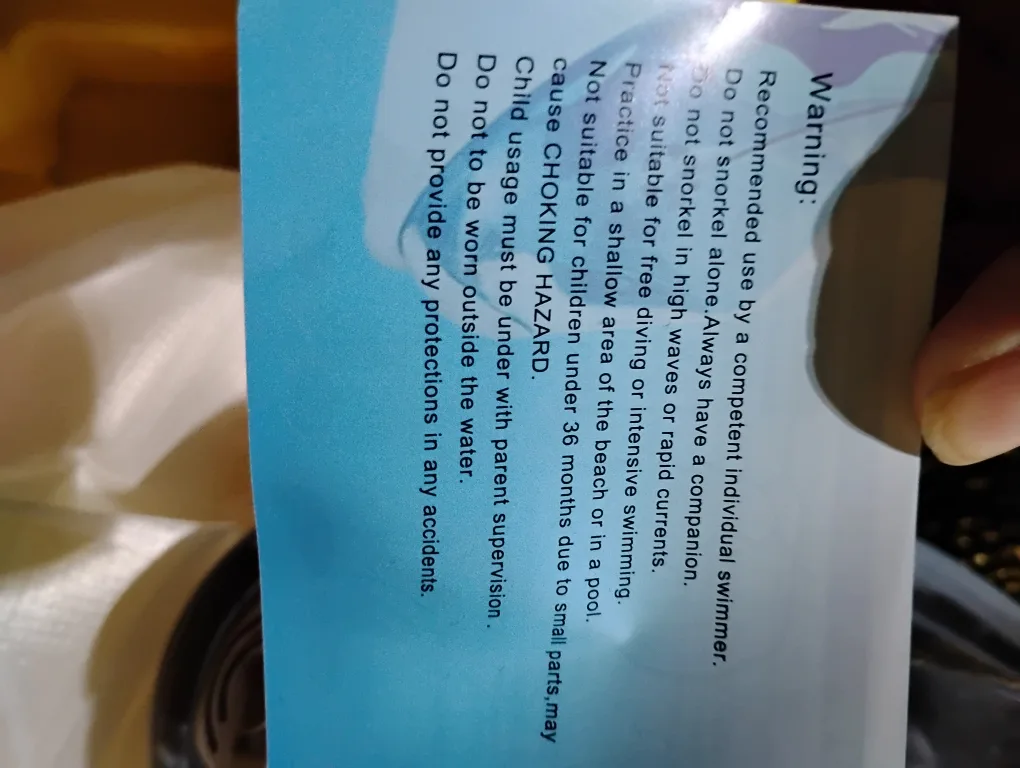 Free Breath Full Face Snorkel Mask - Grey L/XL image indicator(6)