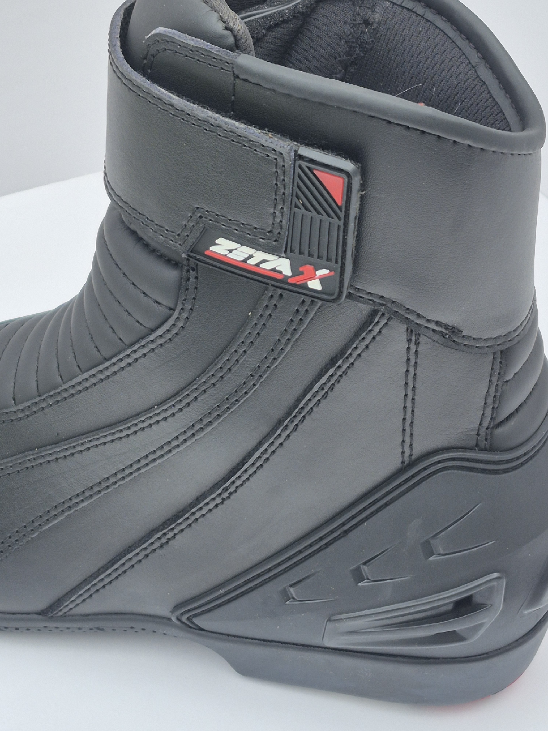 Zeta X Black Motorcycle Riding Boots - photo 4