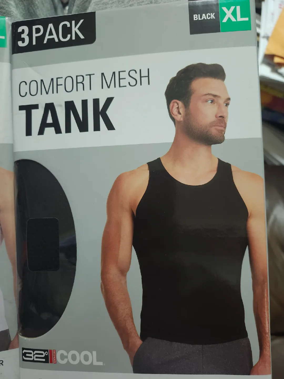 32 Degrees Cool Comfort Mesh Tank, XL thumbnail