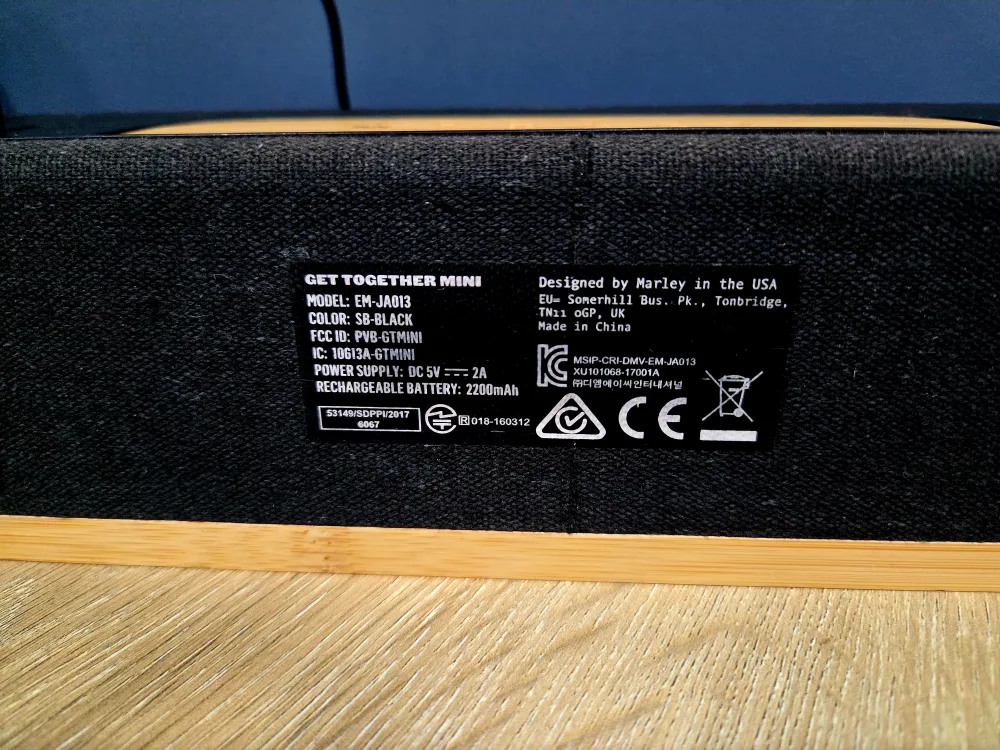 Marley Bluetooth Speaker image indicator(2)