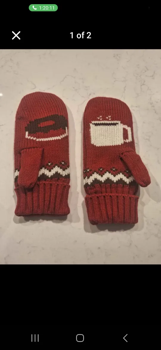Tim Hortons Mittens - Cozy & Cute! thumbnail