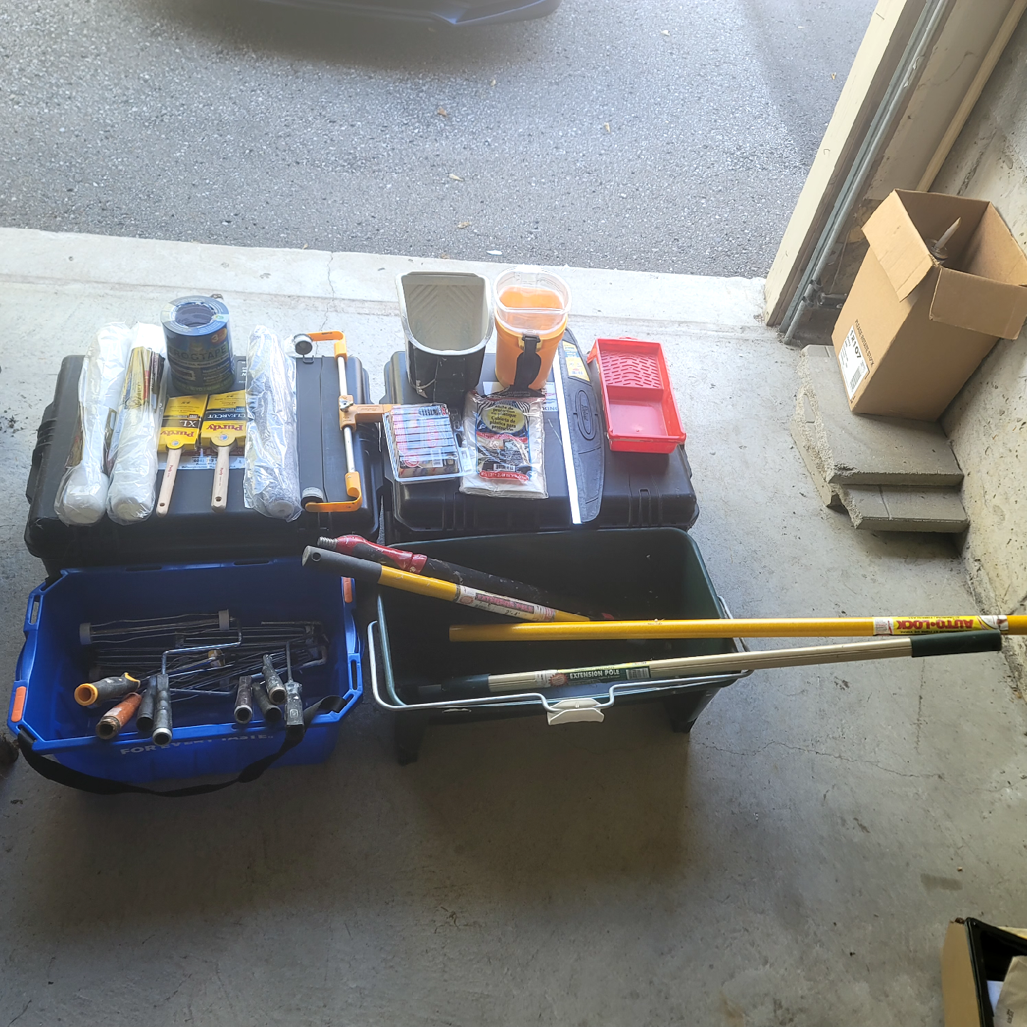 Painting Supplies Lot