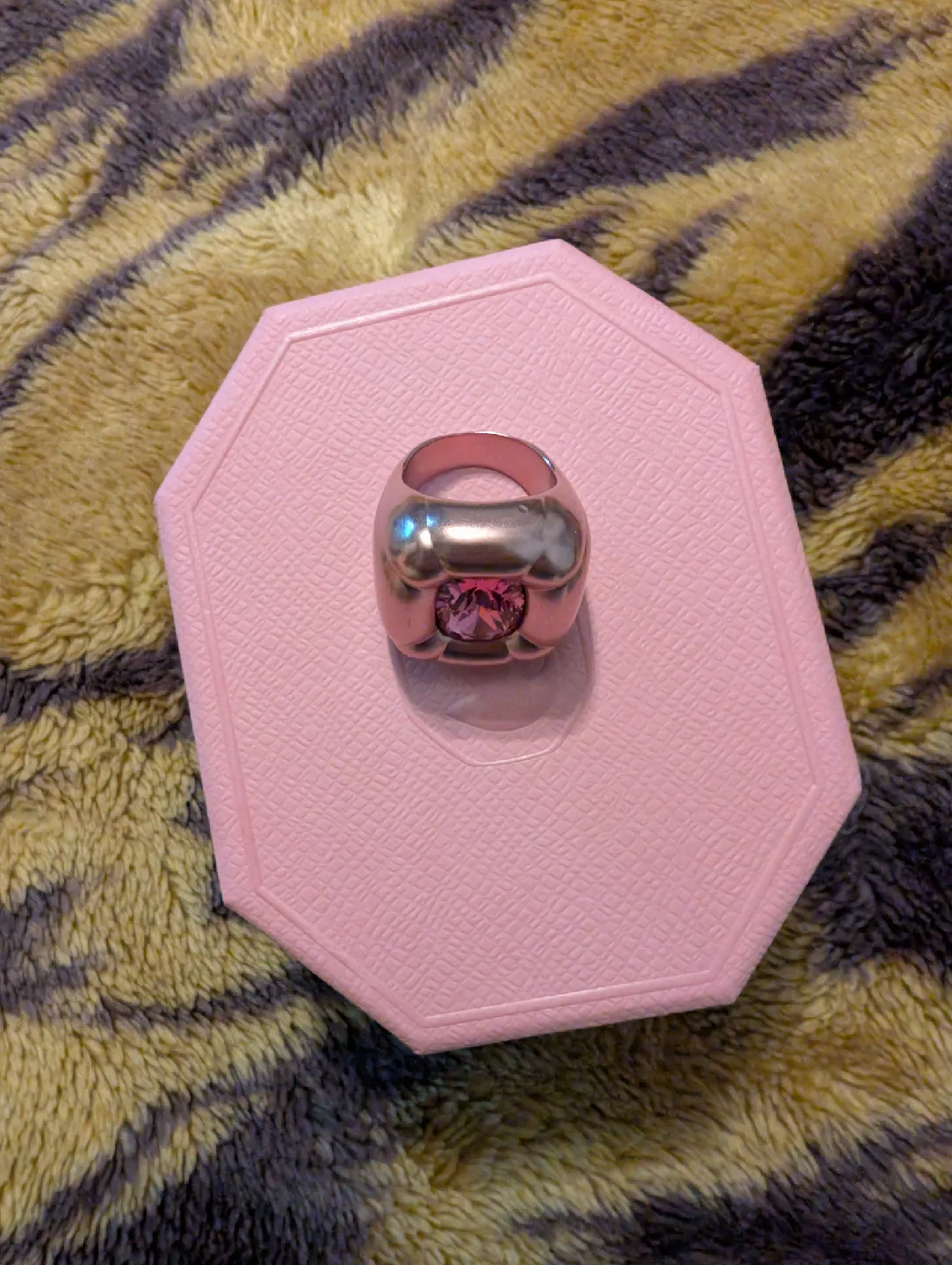 Swarovski Pink Ring with Box image indicator(2)