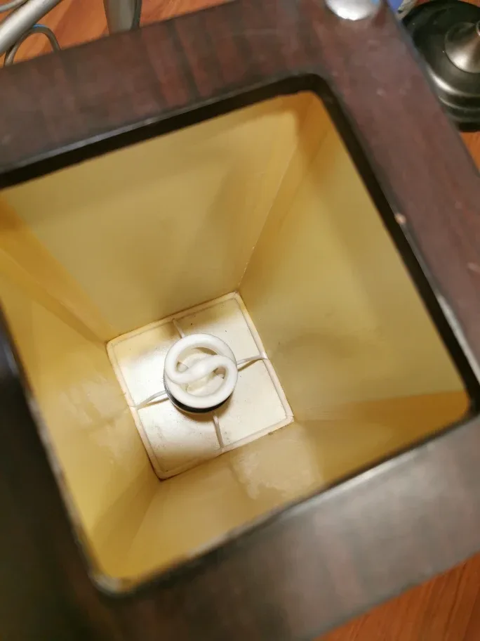 Black & Beige Accent Lamp image indicator(2)