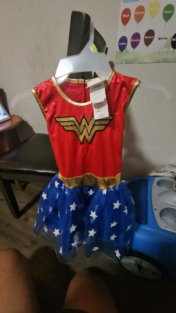 Wonder Woman Costume - Toddler Size 2T-3T/ medium on tag image indicator(2)